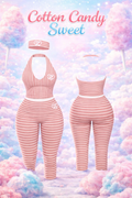 Cotton Candy Lounge Set ꨄ