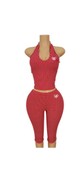 Hot Cherry Lounge Set ꨄ PRE ORDER ONLY